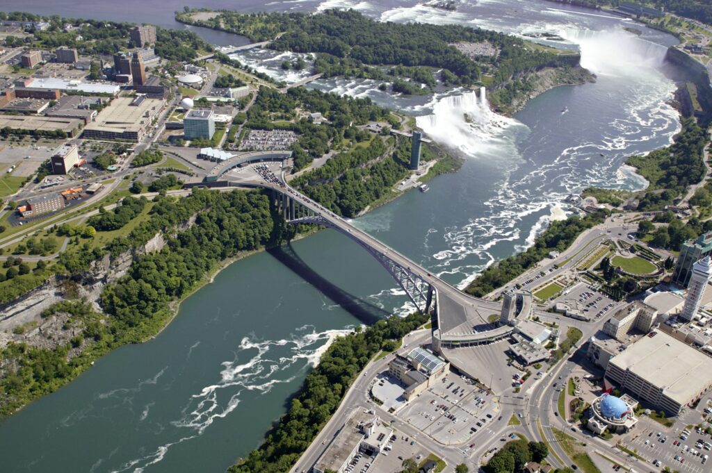 Aerial view of Rainbow the Falls2